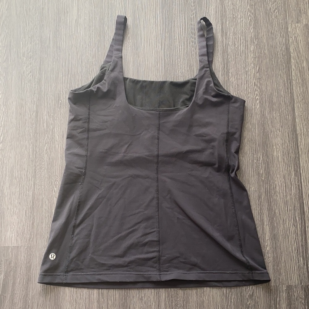 Lululemon Black Tank Top, Size 10